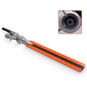 Hedge Trimmer Head, Double Blade Backpack Hedge Trimmer Head, 26mm Hedge Trimmer Blade Attachment Replacement Parts, 65 Manganese Steel Aluminum Alloy Hedge Head for Brush Cutters Garden Trimmers