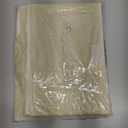 Storage Boxes, Collapsible Storage Bins with Lids, Cotton and linen cloth Storage Baskets with Handle, for Books, Closet, Bedroom, Home, 10.2x7.9x6.7 in, Grey and Beige