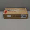 TUTOTAK Small Narrow Side Table with Charging Station, Skinny End Table for Small Spaces, Slim Nightstand with USB Ports and Outlet, Sofa Beside Table with Wheels, White TB01BW046