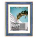 euwazram Suede 10x13 Frame - Single Frame, Christmas Elegant Gray 10 x 13 Poster Frame with Mat for 8.5x11, 10x13 Picture Frames for Artwork, Puzzles, Photos and Movie Posters, 12 x 15