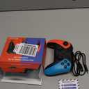 Wireless Switch Controller for Nintendo Switch/ Switch 2/ Lite/ OLED Controller, Switch Controller with a Mouse Touch Feeling on Back Buttons, Extra Switch Pro Controller with Wake-up, Programmable, Turbo Function