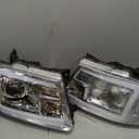GRAND ORANGE LED DRL Projector Headlights Compatible with Ford F150 2004 2005 2006 2007 2008 /Fit 06-08 Lincoln Mark Bumper Headlamp Clear Lens 7L3Z13008FA 7L3Z13008EA 7L3Z13008CA
