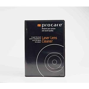 ProcareSelect Laser Lens Cleaner, Ideal for CD Player, DVD Player, Optical Disc Drive, Safe and Effective 6 Brush Dry System