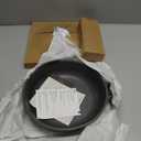 SENSARTE Nonstick Frying Pan Skillet with Lid, Omelet Pan with Cover, Healthy Cooking Chef's Pan, Kitchen non stick Pan, Free of Intentionally Added PFOA (10inch + Glass Lid) (Gray Granite)