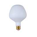 SD LUX Oversized Decorative LED Light Bulbs 12W 1800LM (Eqi. 150W) Dimmable Vintage Edison Bulbs E26 Large Globe Bulb Milky Glass for Home Office,Warm White, 1 Pack (Warm White (3000K), VA132WT)