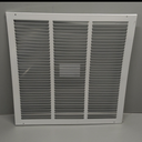 Rocky Mountain Goods Air Return Grille for 18" x 18" Duct Opening - Heavy Duty Steel - Premium Finish - Includes Screws - Louvered Design - Paintable - Matte White (Actual Dimensions 19.75" x 19.75")