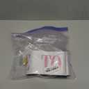 Generic 10 Pcs Bachelorette Party Sashes set - White Bride to Be Sash and Black Bridesmaid Sashes for Bachelorette Party Bridal Shower and Hen Party Decorations Favors (Glitter Hot Pink Letters)