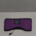 MUSICOZY Sleep Headphones Bluetooth, Sleeping Eye Mask Headband Headphones, Wireless Music Earbuds Earphones with HD Speakers for Side Sleepers Men Women Cool Gadgets Unique Gifts