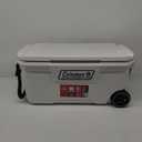 Coleman Marine Cooler with Fully Insulated UV Guard Lid & Body, Keeps Ice for 3+ Days, Great for Boating & Fishing, 52qt/100qt Wheeled/120qt Options