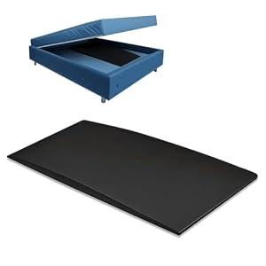45D High-Density Foam Sagging Mattress Support (59”x 24” x 2”)– Firm Support Pad to Prevent Sagging and Extend Mattress Life, Black Foam Insert for Sinking Beds