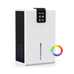 PSOS Dehumidifier, 99oz Dehumidifiers for Basement, Quiet Dehumidifiers for Bedroom with Auto Shut Off，Portable Dehumidifier for Home7 Colors LED Light,HDMI,USB,AV Fire Stick
