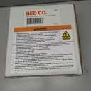 Red Co. 9.5", 8", and 6.5" Glass Christmas Tree Figurine Ornaments in Gold and Silver Finish, Light-Up Holiday Season Decor, Set of 3 Sizes