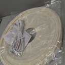 plug in pendant light E26 base 20 inch Japandi Linen & Bamboo Pendant Light Beige fabric lamp for Zen Bedroom, Scandinavian Living Room, Window Display, Minimalist Home Gift