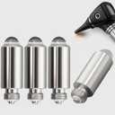 03100-U Halogen Replacement Bulbs Compatible with Welch A-llyn Otoscopes, 3.5 Volt Replacement Bulbs, 4 Pack