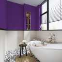 23.7 x 393.7 Inches Dark Purple Contact Paper Soild Color Wallpaper Peel Stick Wallpaper Vinyl Waterproof Adhesive for Cabinet Kitchen Shelf Liner Walls