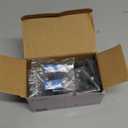 VCE Ethernet Wall Plate (UL-Listed) 1-Port, Keystone Jack Wall Outlet with CAT6 Keystone Inline Coupler Insert and Low Voltage Mounting Bracket 1 Gang, Blue 2-Pack