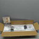 NIORSUN 24 Inch Battery Operated Wall Sconce Set of 2,Black Minimalist Rechargeable LED Wall Lights with Remote, 10 Colors Dimmable Wireless Wall Lamp for Living Room Bedroom Hallway