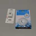 SlipX Solutions Snug Plug Bath Drain Stopper Seals Tightly Around Drain (Fits 1.5 Inch Open Drains, Great for Tubs, Easy Push Open/Close Design)