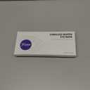 Heated Eye Mask, Cordless Warm Eye Compress for Dry Eyes Blepharitis, Light Blocking Heat Eye Mask for Men Women, 1000mAh Rechargeable Battery and Washable Cover (Black)