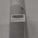 ChrisDowa Light Filtering Roller Shades, with 5% Openness Solar Screen, Flame RetardantFabric. Solar Semi Sheer Roller Blinds for Office and Home. Easy to Install.Light Grey,20" W x 72" H