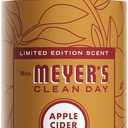 MRS. MEYER'S CLEAN DAY Liquid Dish Soap, Apple Cider Scent, 16 Fl Oz Bottle