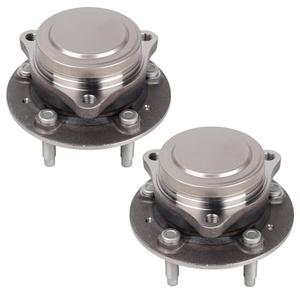 Autoround Pair 513441 Front Rear Wheel Bearing Hub Assembly Compatible with Chevy Equinox & GMC Terrain 2018-2021 FWD, 5 Lugs w/ABS