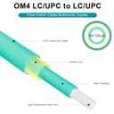 8ternityFiber-LC to LC OM4 0.2M/0.7FT, 10GB/40GB/100GB Multimode Fiber Patch Cable Multimode Duplex 50/125um, Length Options: 0.2m-100m, 2mm LSZH