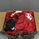 ZPISF 6 FT Christmas Inflatables Outdoor Decorations, Cute Christmas Blow Up Yard Decorations Gingerbread Man in Hot Cocoa Mug Scene for Garden Lawn Xmas Decor