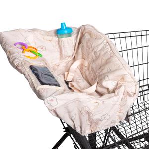Disney Baby by J.L. Childress Shopping Cart & High Chair Cover for Baby, Kids, & Toddler - Cover for Grocery Carts & Restaurants, for Boys & Girls, Universal Fit - Winnie The Pooh