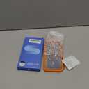 seacosmo for iPhone 17 Pro Max Case, Full Body Bumper with Built-in Tempered Glass Privacy Screen and Camera Lens Protector, Compatible with MagSafe, Shockproof 17 Pro Max Phone Case, 6.9", Orange