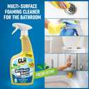 CLR Brilliant Bath Foaming Bathroom Cleaner Spray - Dissolves Calcium, Lime, and Soap Scum - Fresh Scent, 26 Ounce Bottle (Pack of 2)