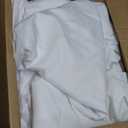 4 Pack White Tablecloths for 8ft Rectangle Tables 90 x 156 Inch - Polyester Table Cover Stain and Wrinkle Resistant Washable Fabric Table Clothes for Wedding Party Banquet Reception Restaurant