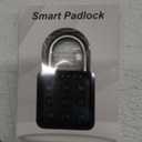 DELSWIN Combination Lock for Locker - 6-Digit Combo Lock Waterproof Smart Padlock for School Gym Lockers, Gates, Fence and Storage Unit (Black)