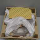 Niteangel Super-Silent Hamster Exercise Wheels - Quiet Spinner Hamster Running Wheels with Adjustable Stand for Hamsters Gerbils Mice Or Other Small Animals (M, Transparent)