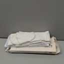 COOLJOB 100% Cotton Gloves, 6 Pairs White Cotton Gloves for Dry Hands Moisturizing & Eczema, Overnight Lotion, Sleep & Spa Treatment for Women & Men, Breathable Work Glove Liners, Large Size