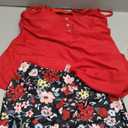 Women Tankini Swimsuit with Shorts - Flowy Two Piece Swimsuits Tummy Control Bathing Suits 2025 Swimwear (Medium, Red and Floral)