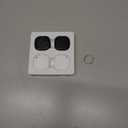 Air Tracker Tags-4 Pack, Bluetooth Tracker Works with Apple Find My APP (iOS Only), Bluetooth Item Finder Keys Finder and Item Locator for Keys, Bags, Luggage,Pets,Wallet,Replaceable Battery