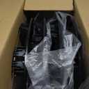 Hubcap Wheel Cover Replacement R17 Hub Caps Universal-Fit Steel Wheel Rim Cover ABS Material Exterior Accessories for Most Car Truck SUV -Set of 417-inchBlack