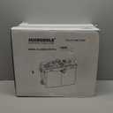 1200W Utility Sink Pump with Blade PCB Function Under Sink Pump Upflush to 39.4FT 2800GPH with 4 Water Inlets 2 Outlets Macerating Toilet System for Sink Shower Washing Machine Kitchen Basement (FLO900-DS Pro)