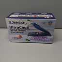 UltraChop All-In-1, 12 Blade Heavy Duty Vegetable Chopper, Food Chopper Container, Spiralizer, Mandoline Slicer Onion Mincer, French Fry And Salad Cutter, Home Essentials & Kitchen Gadgets, Blue