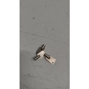 (3) KeyPower 2001-2100 Keys for Sentry Safe Lock Boxes, Tubular Barrel Round Ace Key, Pre-Cut to Your Code: 2060