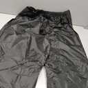 RainRider Rain Pants for Men Waterproof Full Zipper Legs Over Pants Women Rain Trousers for Work Fishing Golf (3X-Large, Black)