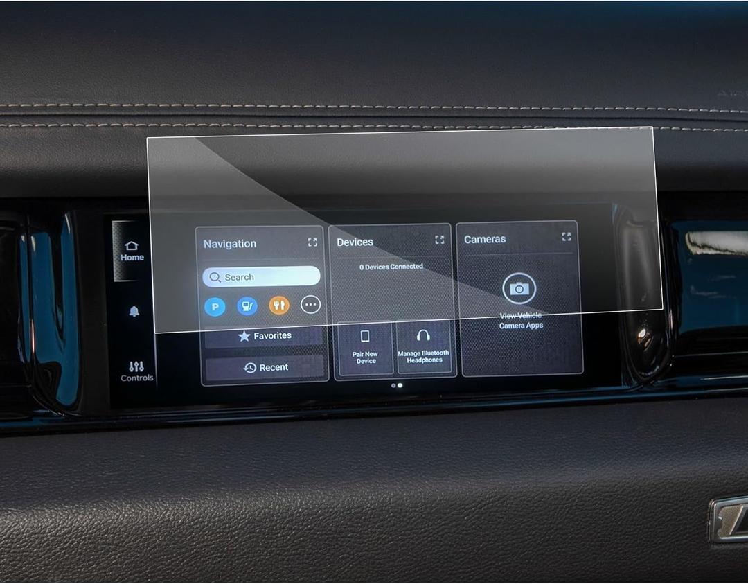 SXCY 2PCS for 2025 2026 RAM 1500 Screen Protector 2025 2026 RAM 1500 Accessories 2025 2026 RAM Front Passenger Side Touch Display Screen Protector 10.25 Inch[4H Nano