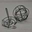 GLOBAL HARVEST FOODS Generic Metal Bird Feeder, Metal Birdcage 1 Candy Box Hollow Iron Storage.