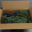 Small Christmas Tree, 3FT Artificial Tabletop Mini Christmas Tree for Office, Desk, Indoor, Outdoor, Holiday Xmas Party Decoration, Not Pre-lit Lights, Easy Assembly, Green