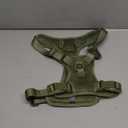 No Pull Dog Harness for Small Medium Large Dogs - Adjustable 2 Layer Mesh Dog Vest with Dual Clip, Escape Proof, Quick Release, Lightweight Breathable Mesh for Walking Hiking (Misty Green, Medium)