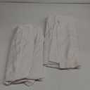 Extra Long Curtains 120 inch Length 2 Panels Back Tab Neutral Farmhouse Drapes Light Filtering Semi Sheer Linen Curtain 120 inches Long for Floor to Ceiling Window Patio Sliding Door Cream 10 FT (Natural)