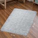 Sycoodeal Office Chair Mat for Hardwood & Tile Floor, 40" x 55" Heavy Duty Computer Gaming Chair Mat for Rolling Chairs Non-Curve, Anti-Slip, Floor Protector for Home Office (Grey)