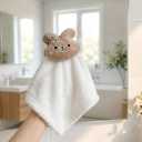 3 Pack Hand Towels with Hanging Loops Premium Absorbent Soft Hand Towels Cute Bathroom Hand Towels for Kitchen, Bathroom, and Daily Use30/11.8in*30cm/11.8in