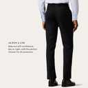 Alton Lane Mercantile Trouser Tailored Fit - Premium Quality Suit Pants for Men, Stylish and Elegant Formal Suit for Men (Black)
